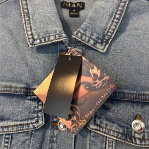 IMAN Blue Jean Jacket